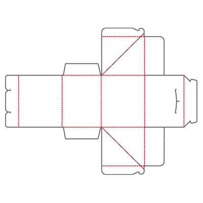 折りたたみもしやすい洋菓子用の箱