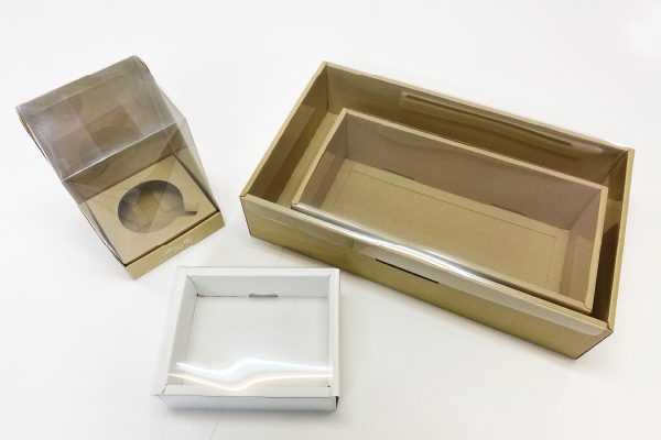 完成した箱の納品